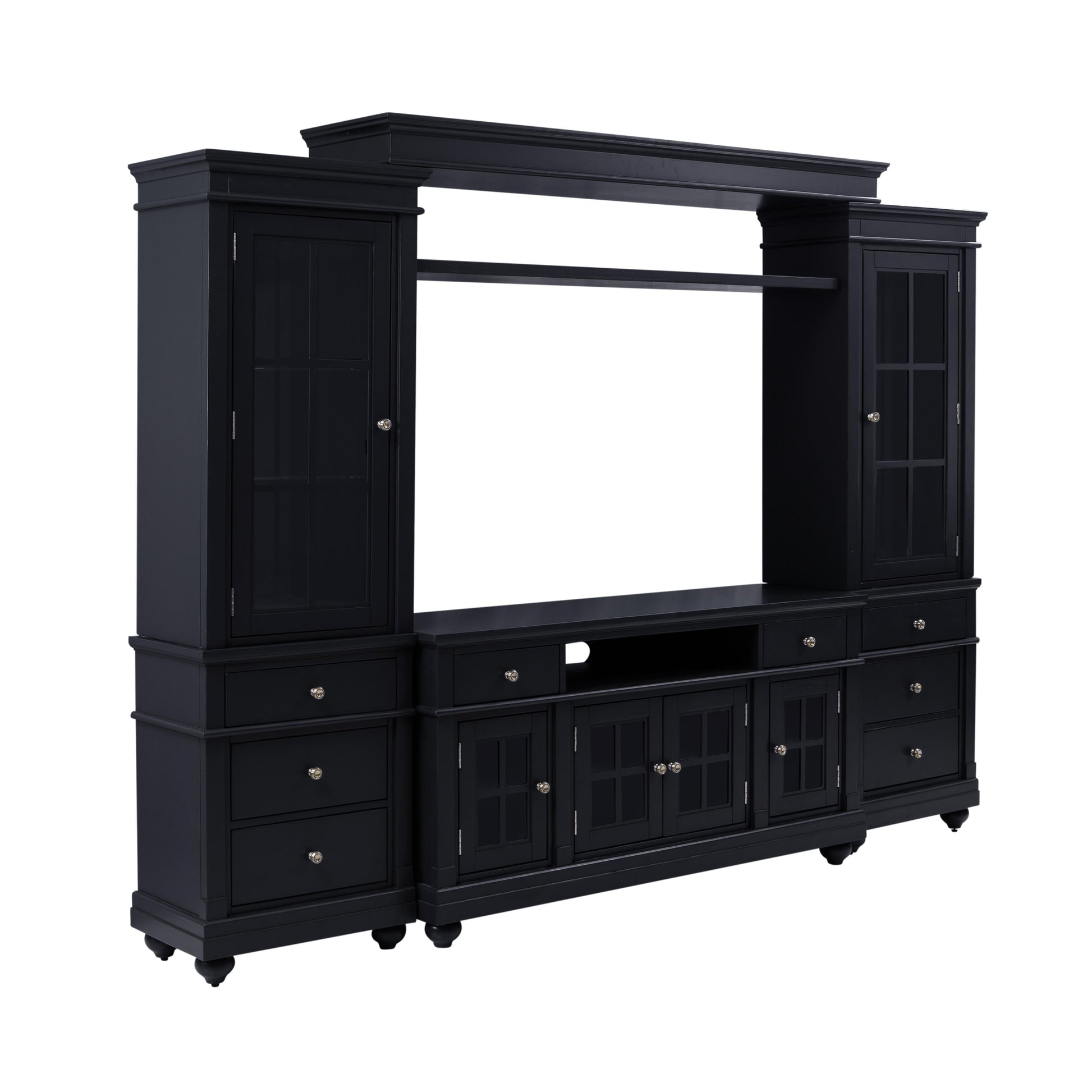 Hampton Charcoal Entertainment Center For Tvs Up To 65 by TOV