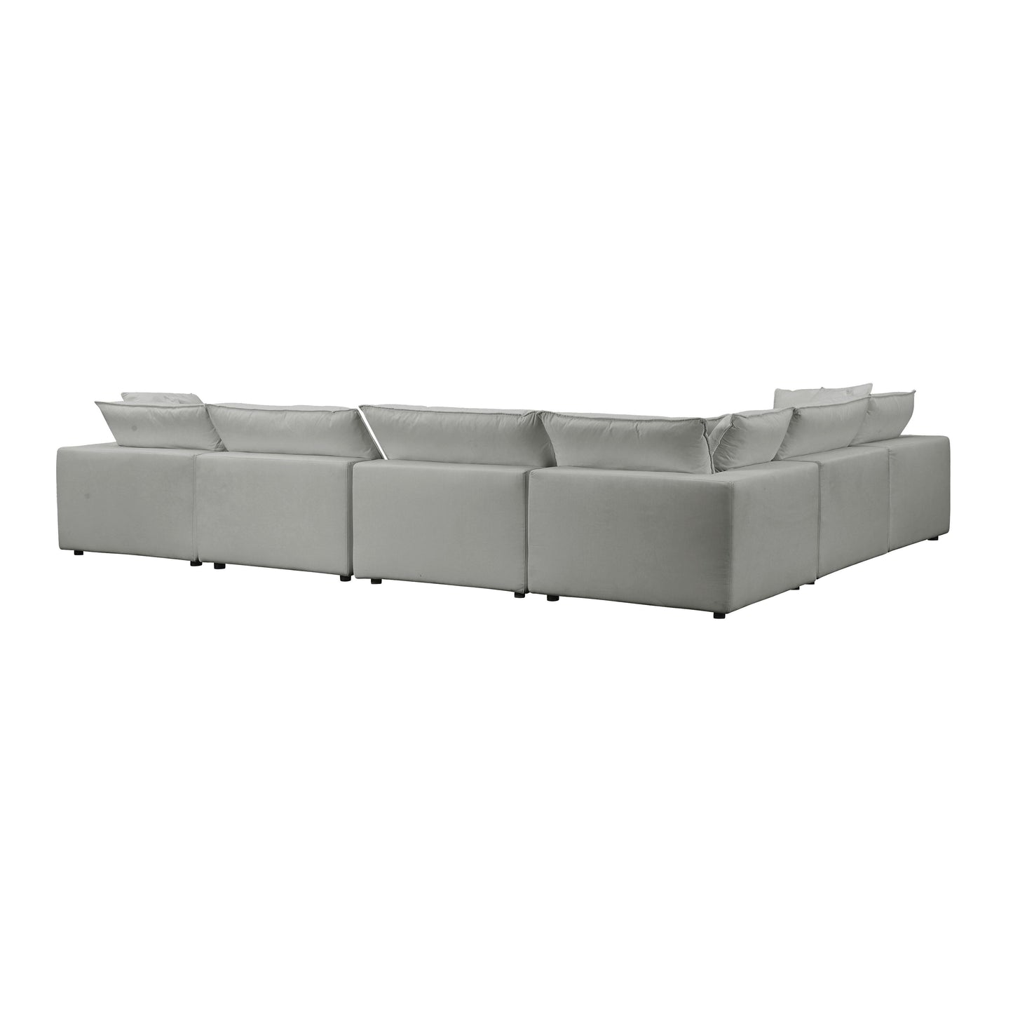 Cali Slate Modular Large Chaise Sectional by TOV
