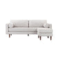 Cave Beige Tweed Sectional by TOV