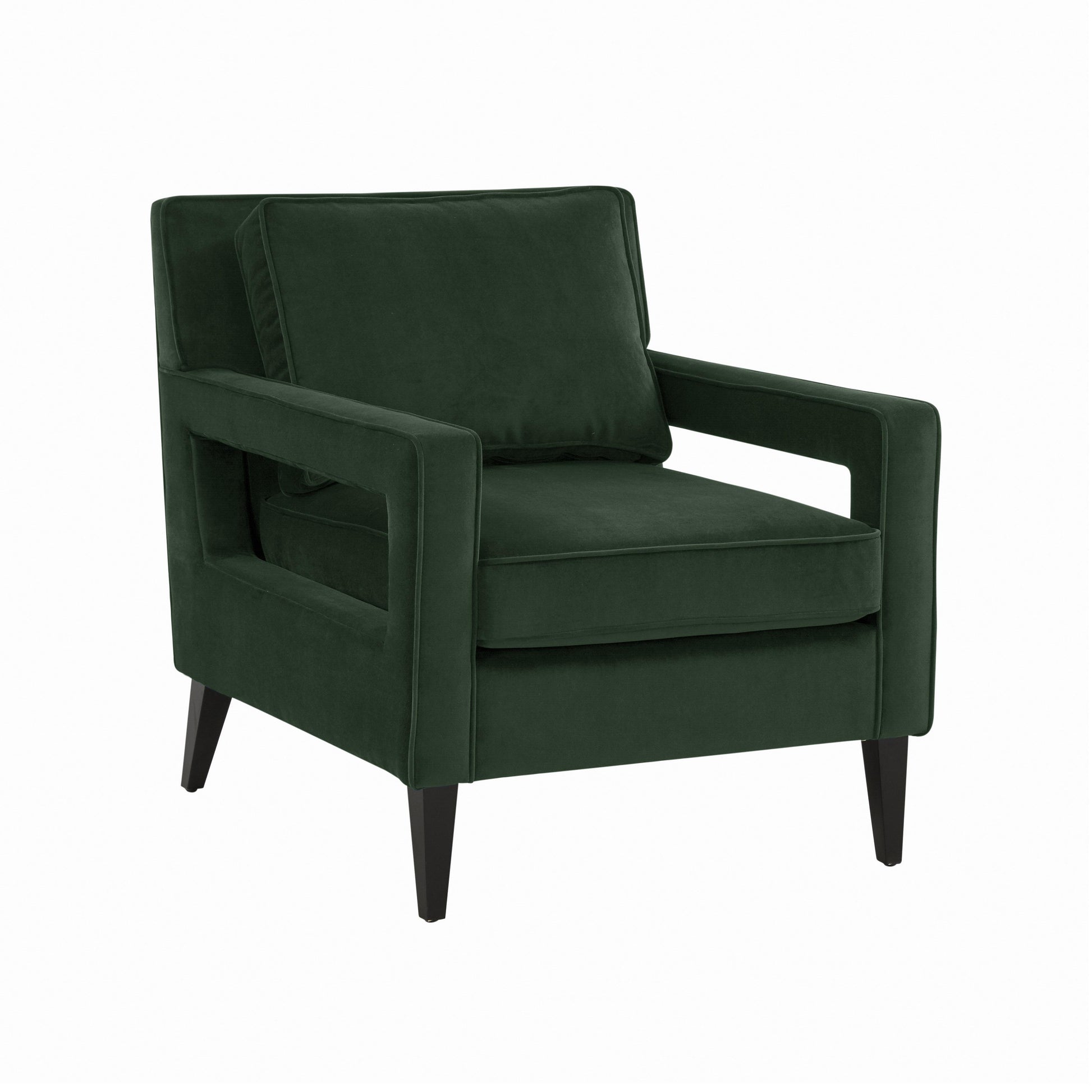 Luna Emerald Green Accent Chair by TOV