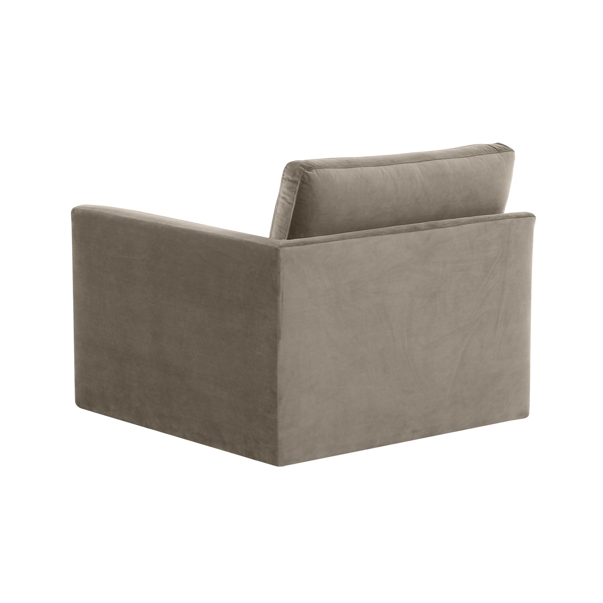 Willow Taupe Raf Corner Chair by TOV