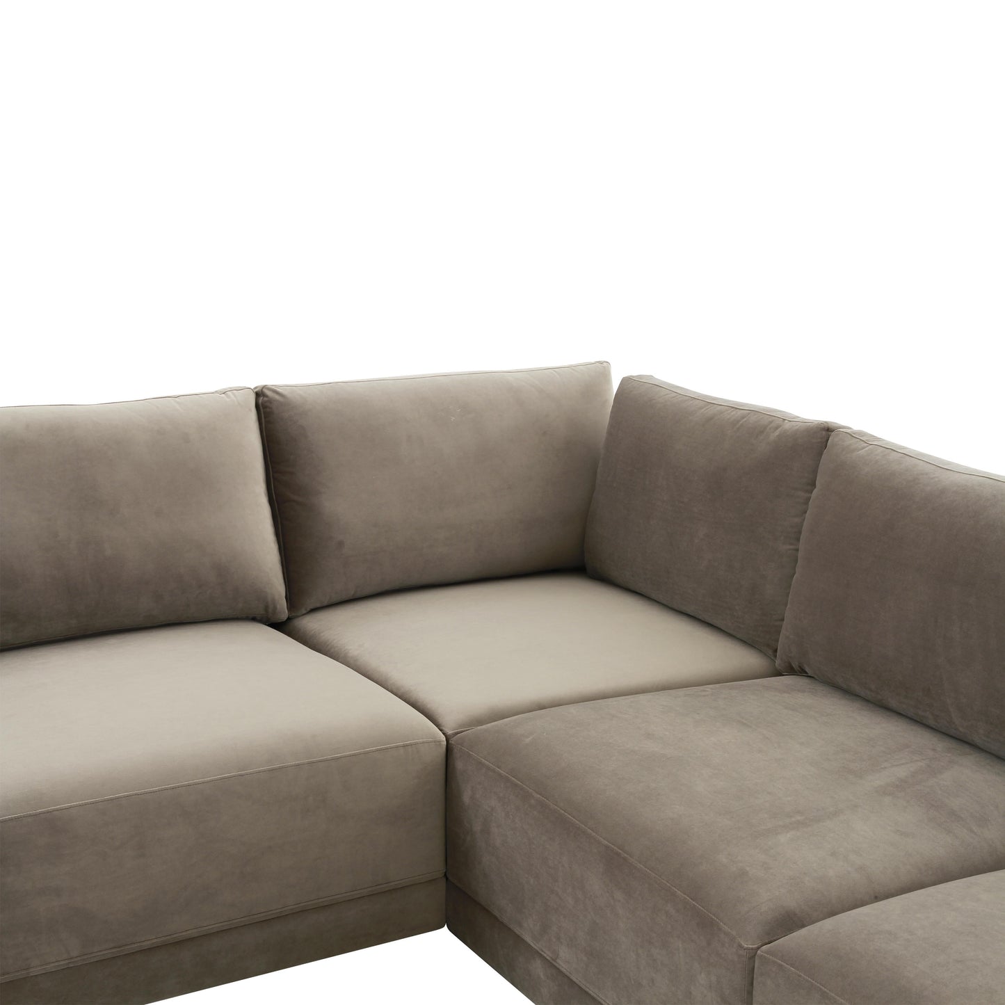 Willow Taupe Modular Large U Sectional by TOV