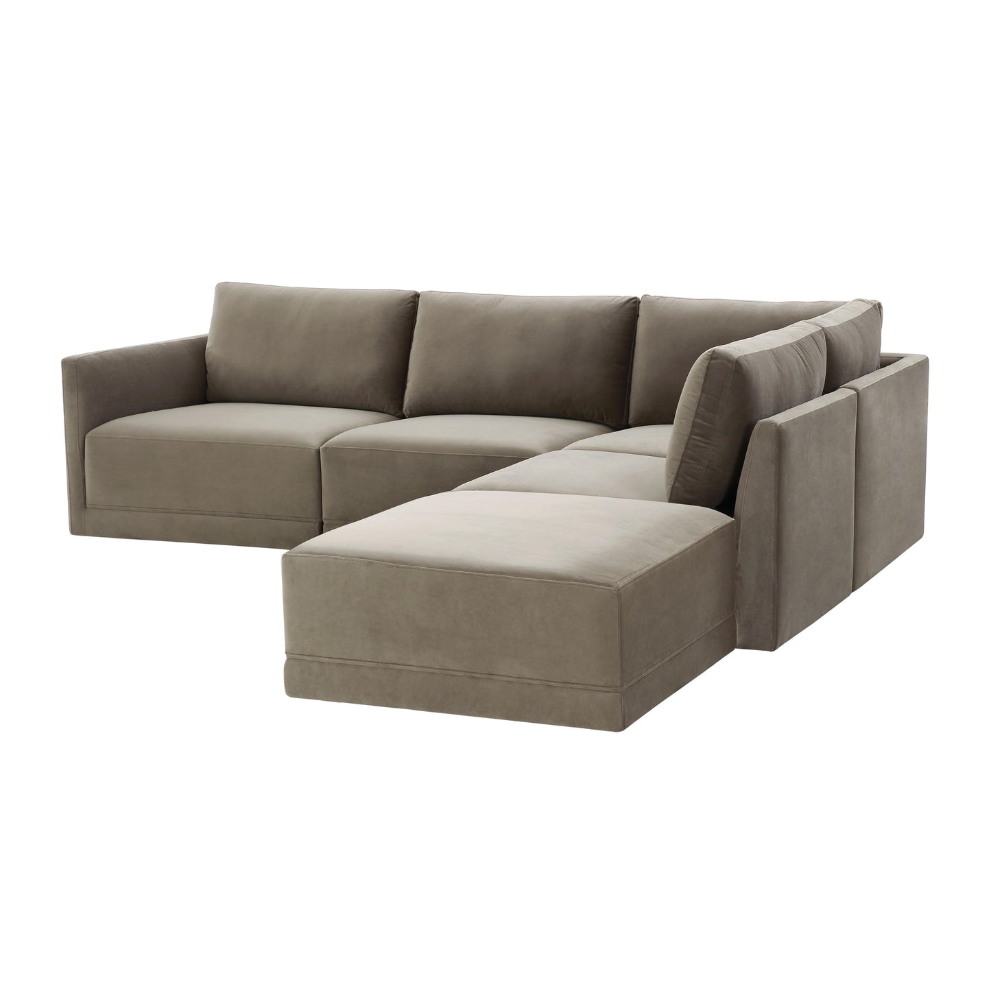 Willow Taupe Modular Raf Sectional by TOV