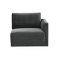 Willow Charcoal Raf Corner Chair by TOV
