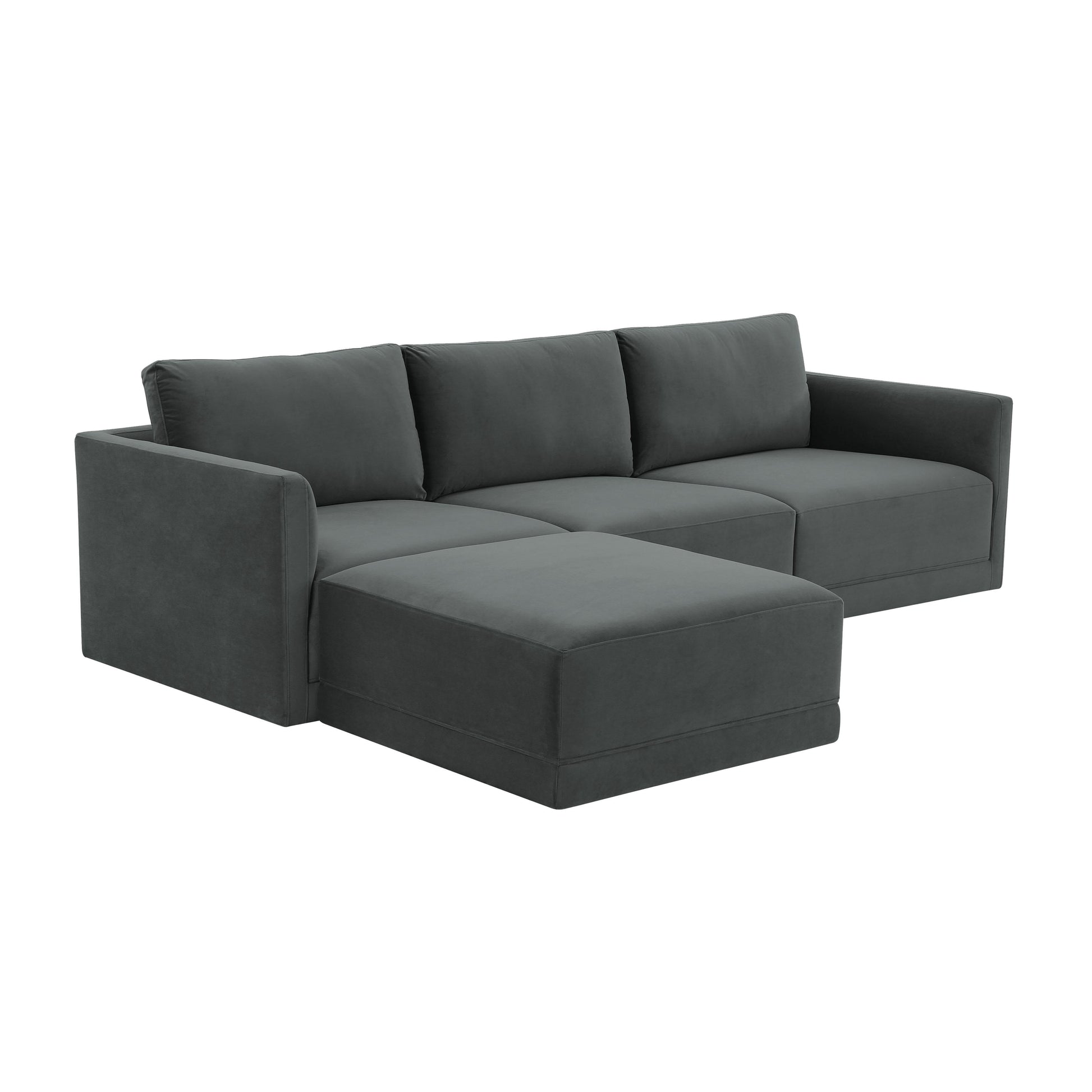 Willow Charcoal Modular Sectional by TOV