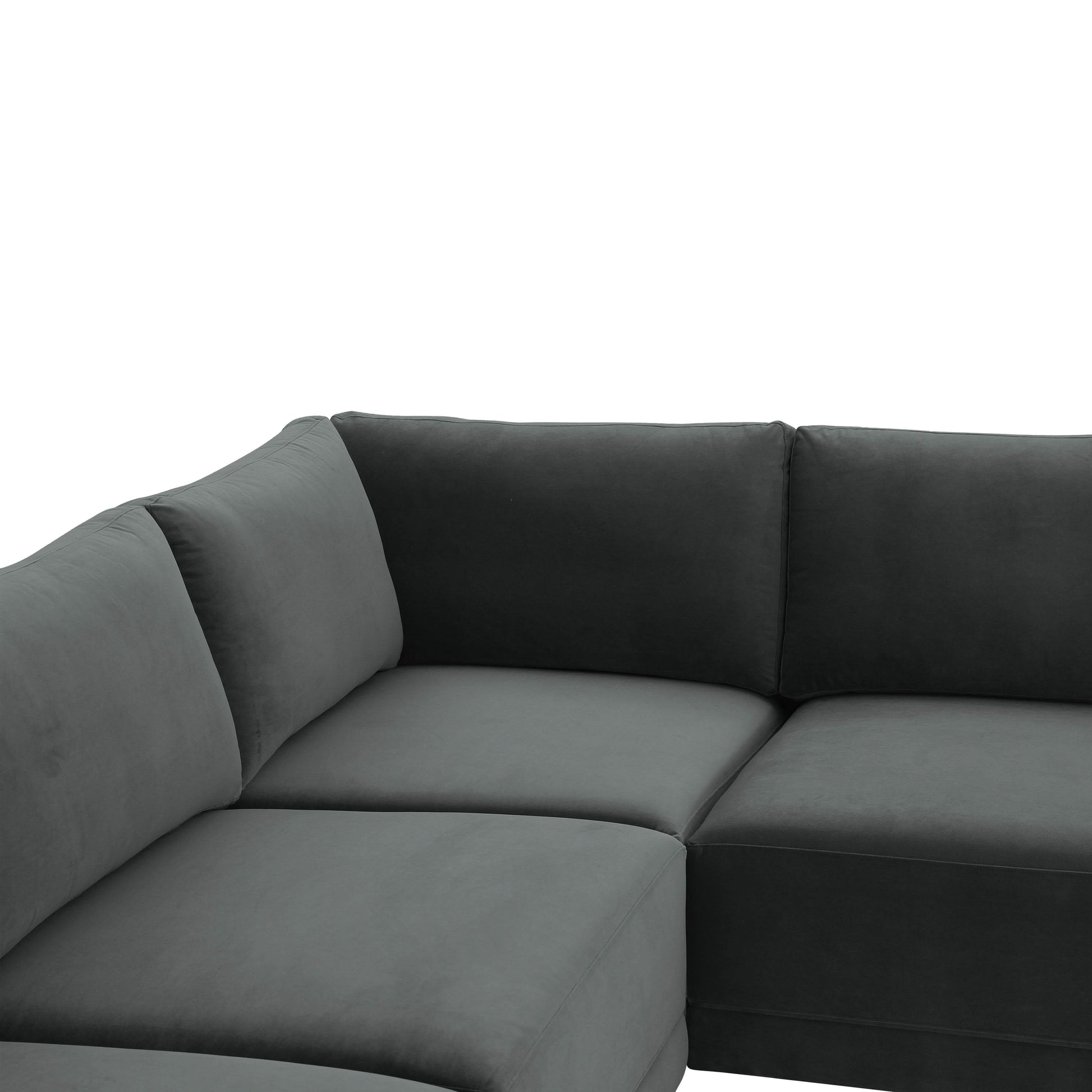 Willow Charcoal Modular L Sectional by TOV
