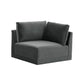 Willow Charcoal Corner Chair by TOV