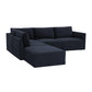 Willow Navy Modular LAF Sectional by TOV