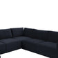 Willow Navy Modular Large Chaise Sectional by TOV