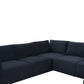 Willow Navy Modular Large Chaise Sectional by TOV
