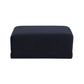 Willow Navy Ottoman by TOV
