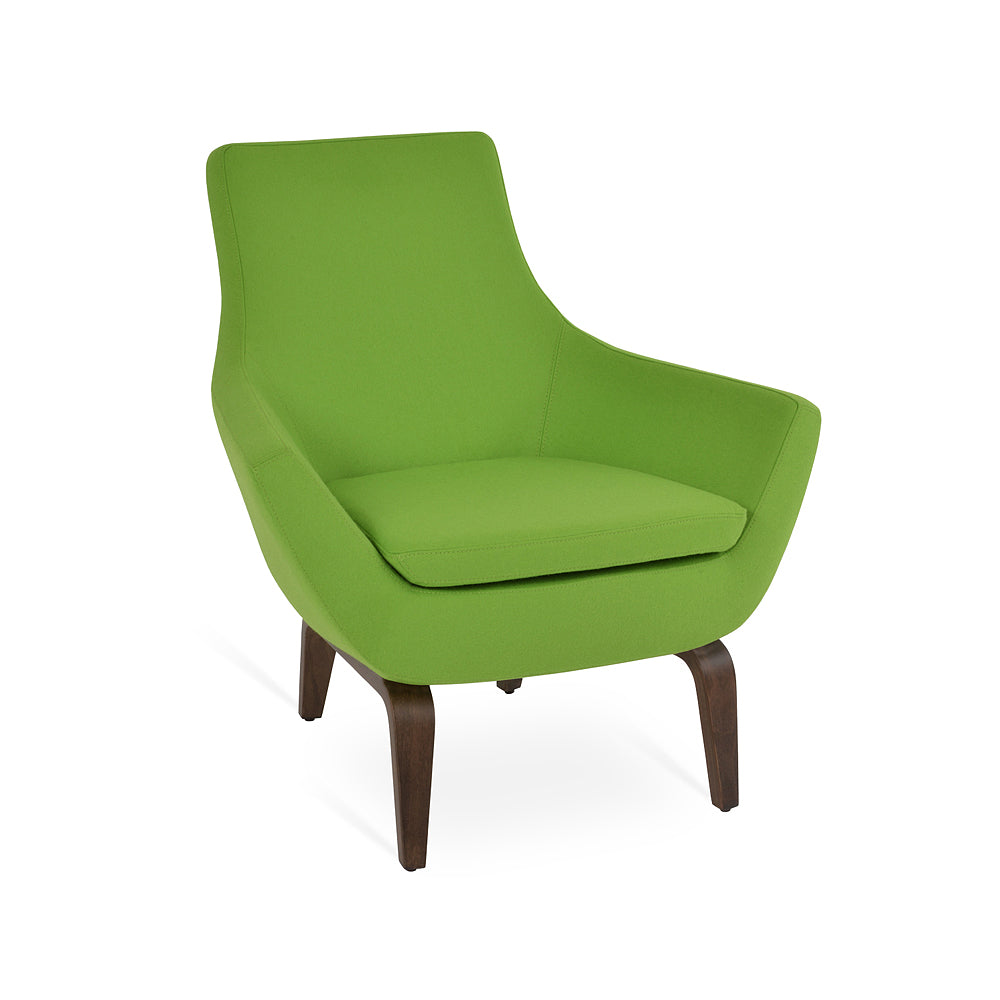 sohoConcept Rebecca Plywood Arm Chair Fabric