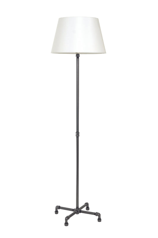 House of Troy Studio Industrial Granite Floor Lamp Fabric Shade ST600-GT