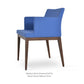 sohoConcept Soho Wood Arm Chair Fabric in Solid Beech Wenge