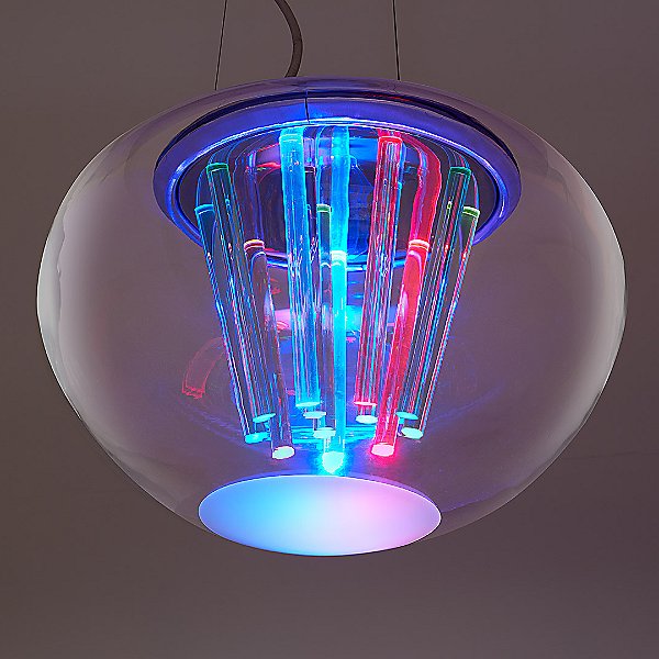 Artemide Spectral LED Mood Multi Colored Pendant Light 0341015A