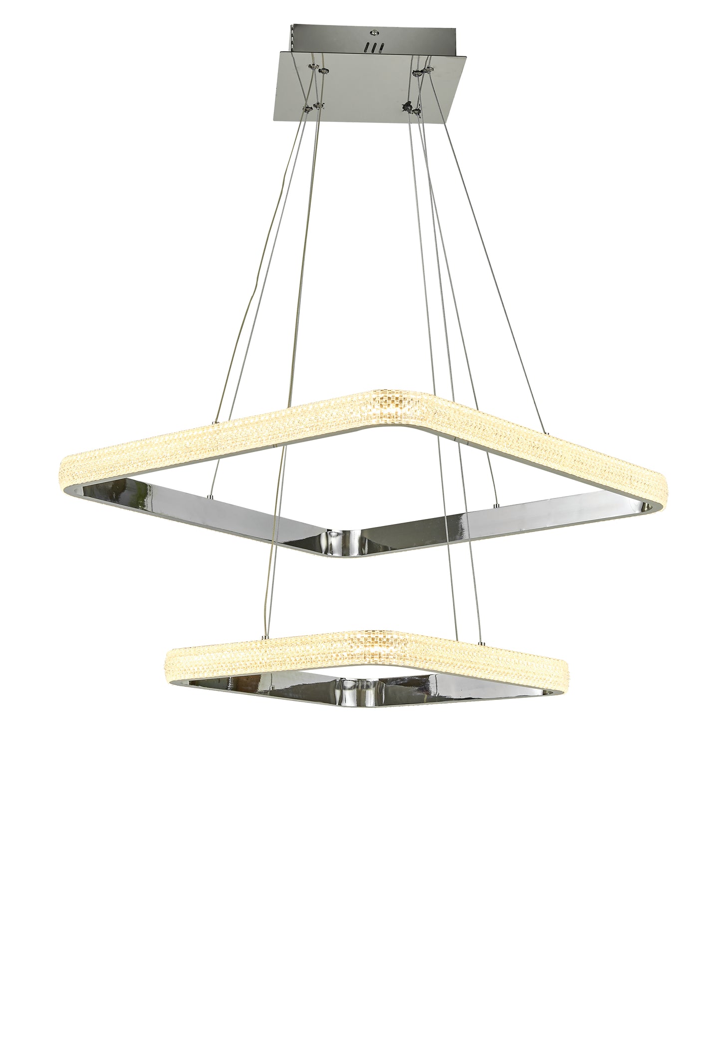 Thumprints Willow Chrome Foyer Chandelier T1050-CH