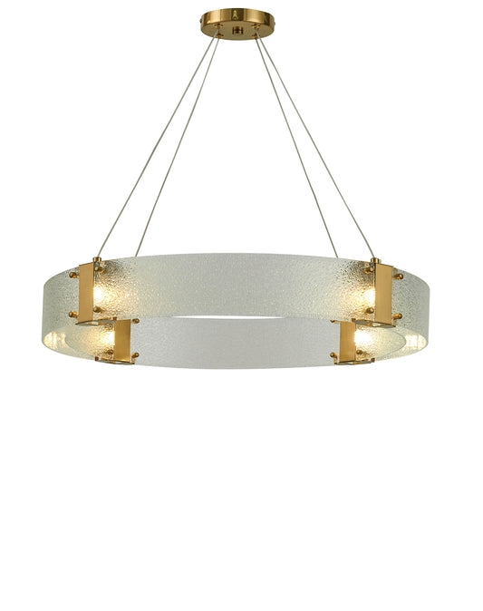 Thumprints Lyra Gold Dining Chandelier T1062-G