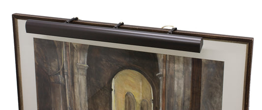 House of Troy Traditional 36" Mahogany Bronze Picture Light T36-81