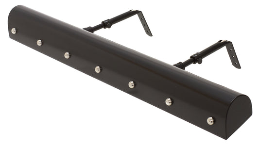 House of Troy Traditional 24" Picture Light Ball Motif TB24-BLK-PN