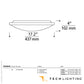 Tech Lighting Vance 18 LED Ceiling by Visual Comfort