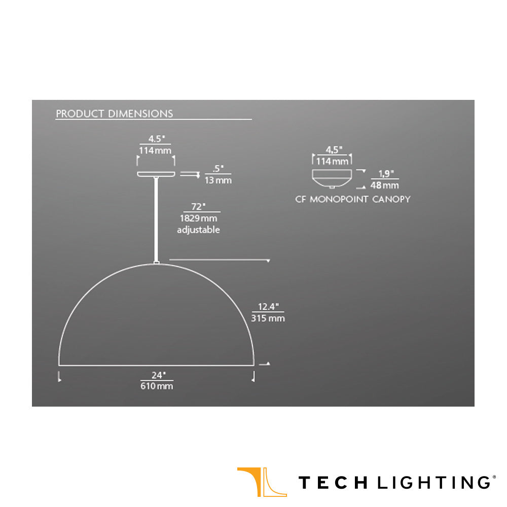 Tech Lighting Powell Street LED Pendant by Visual Comfort