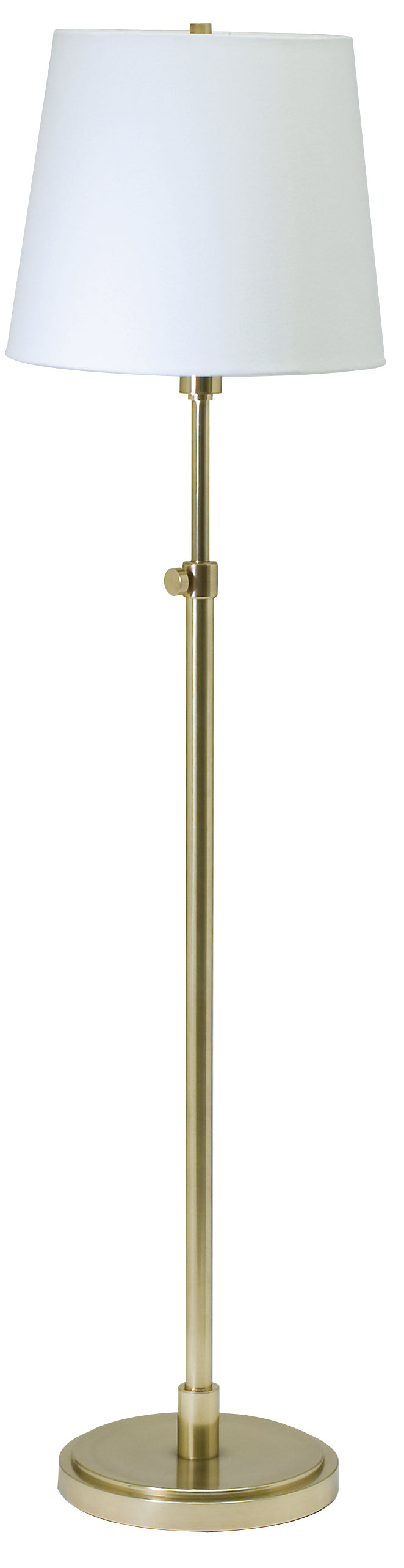 House of Troy Townhouse Adjustable Floor Lamp Raw Brass TH701-RB