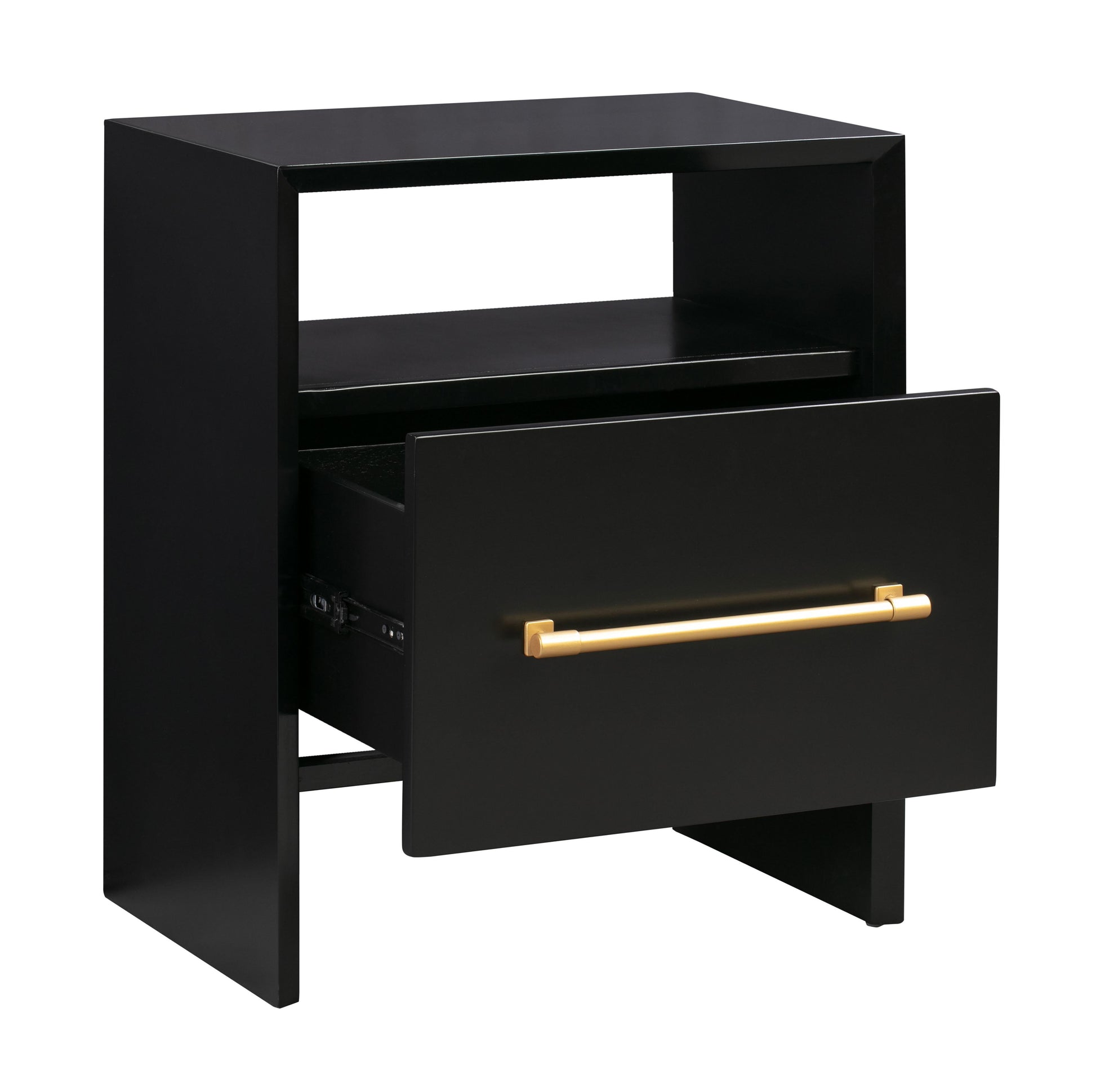 Libre Black Nightstand by TOV