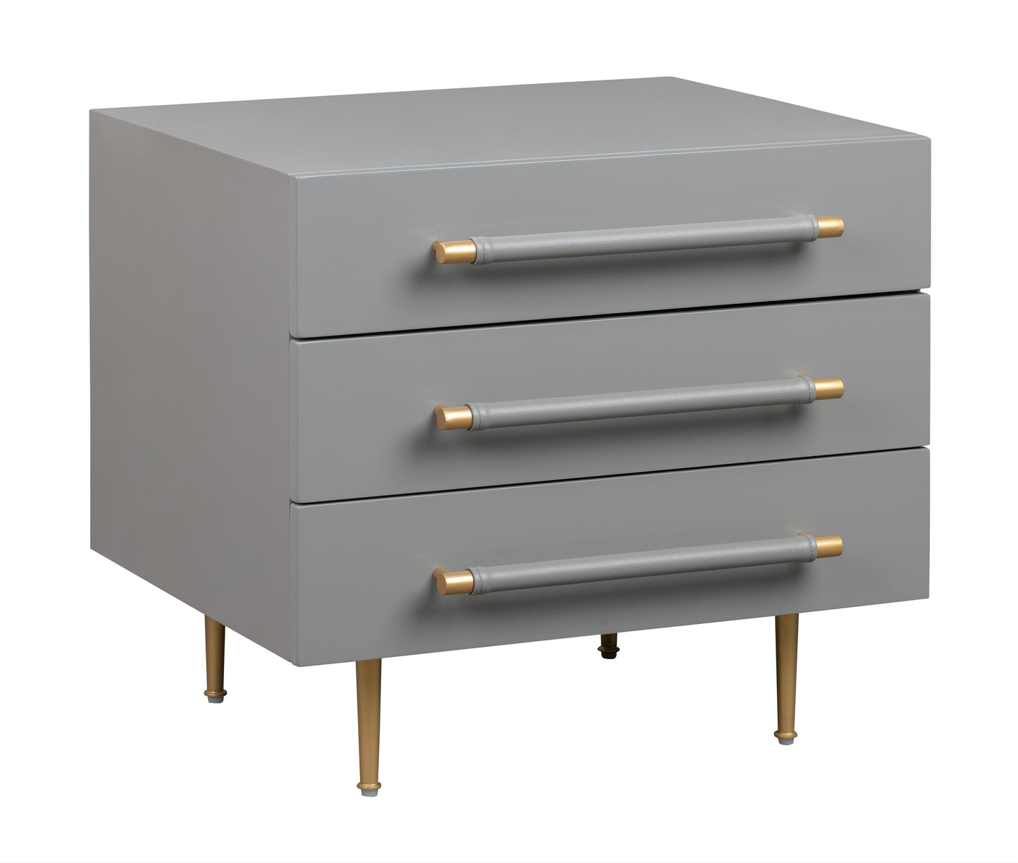 Trident Grey Nightstand by TOV