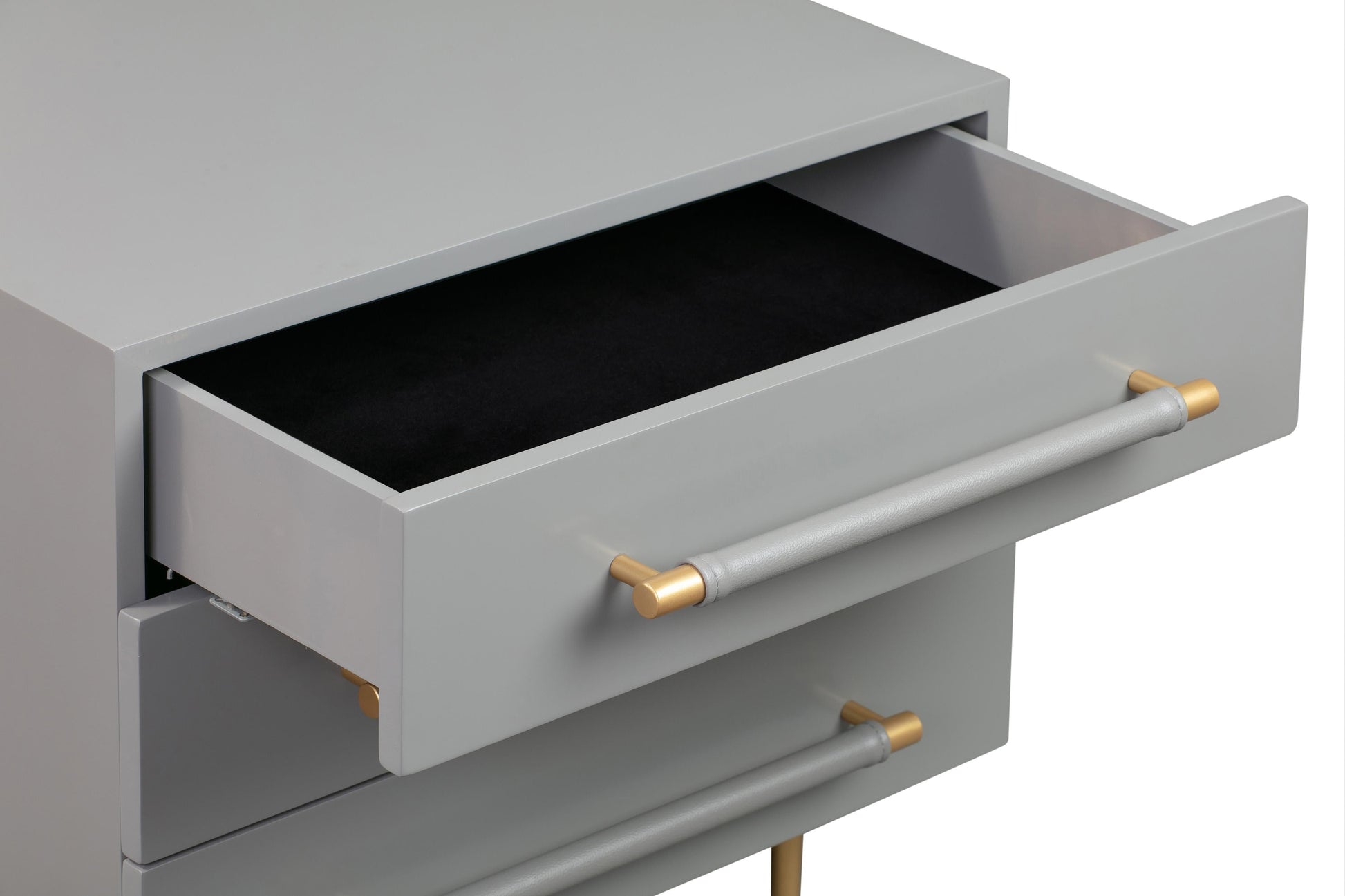 Trident Grey Nightstand by TOV