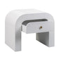 Hump White Nightstand by TOV