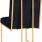 Akiko Black Velvet Chair Set Of 2 by TOV