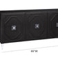Andros Black Lacquer Buffet by TOV