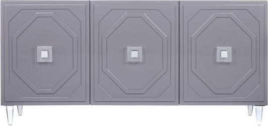 Andros Grey Lacquer Buffet by TOV