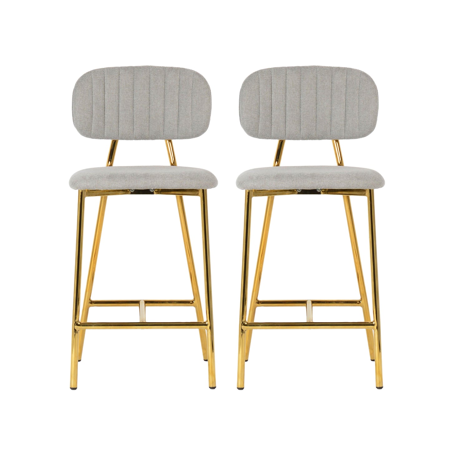 Ariana Grey Counter Stool Set of 2 by TOV