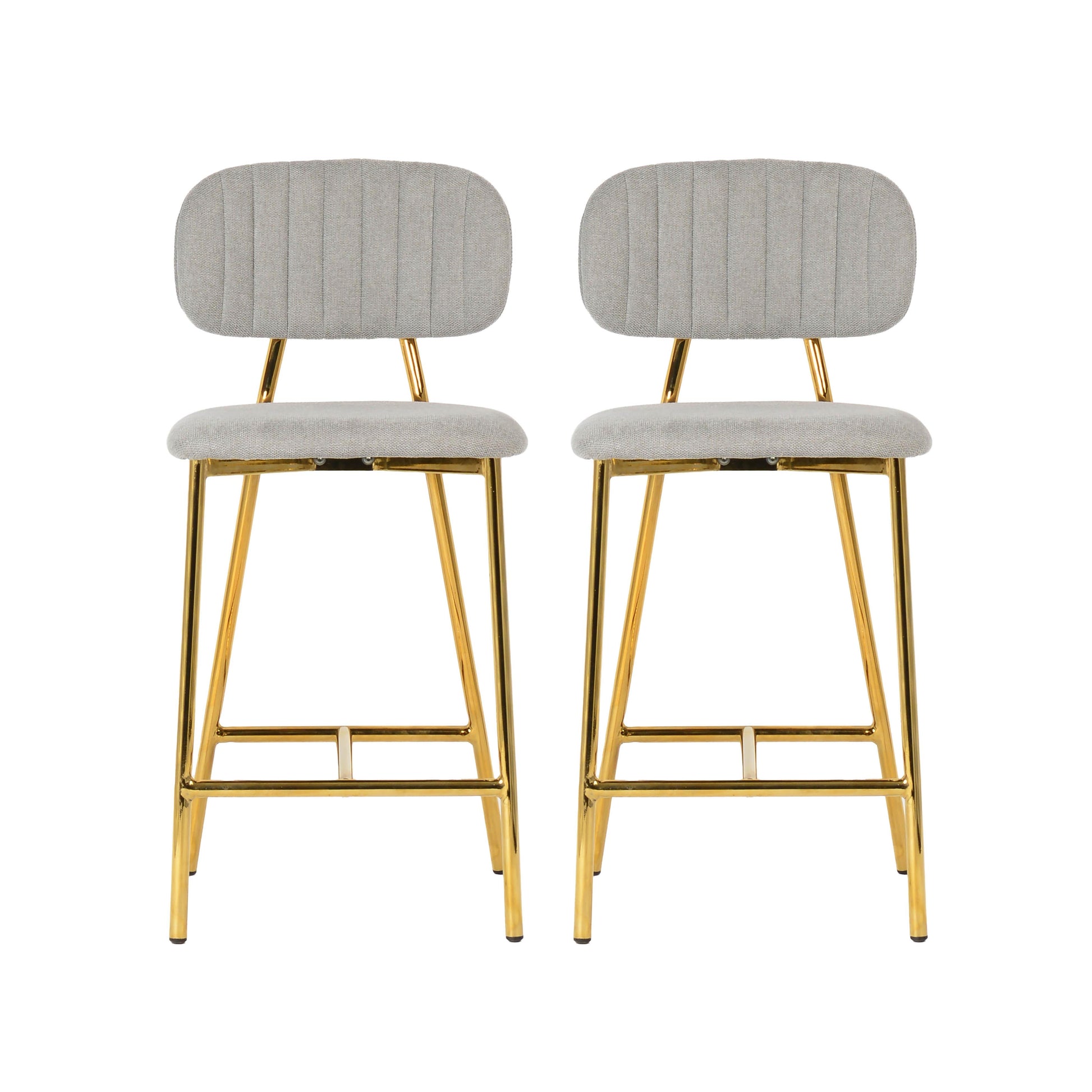 Ariana Grey Counter Stool Set of 2 by TOV