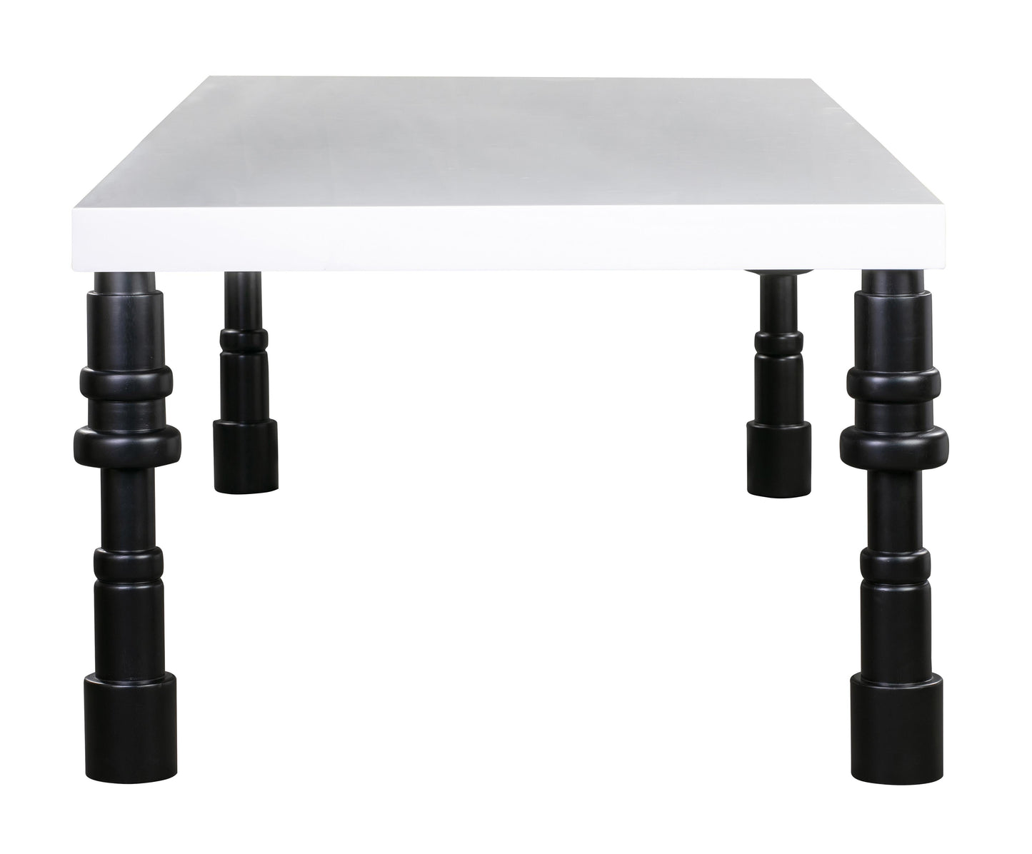 Spindle Gloss Lacquer Dining Table by TOV