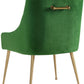 Beatrix Green Velvet Side Chair by TOV