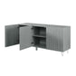 Deco Grey Lacquer Buffet by TOV