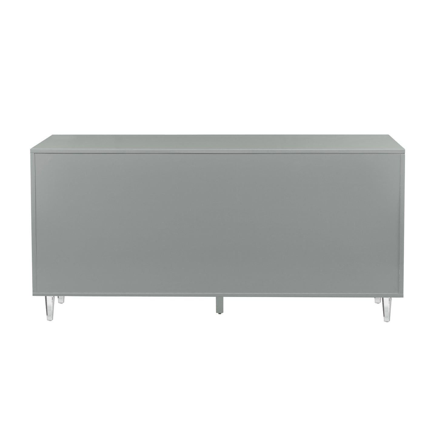 Deco Grey Lacquer Buffet by TOV
