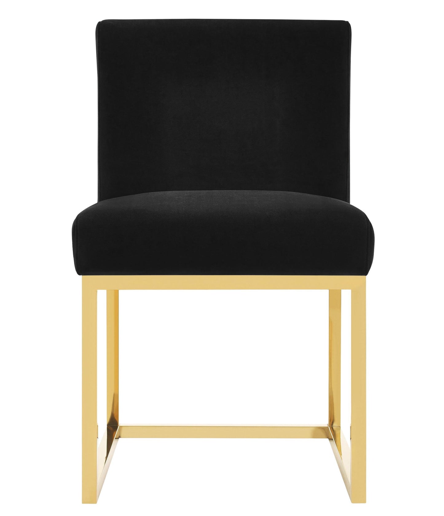 Haute Black Velvet Chair by TOV