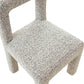 Hazel Grey Boucle Dining Chair by TOV