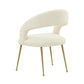 Rocco Cream Boucle Dining Chair by TOV