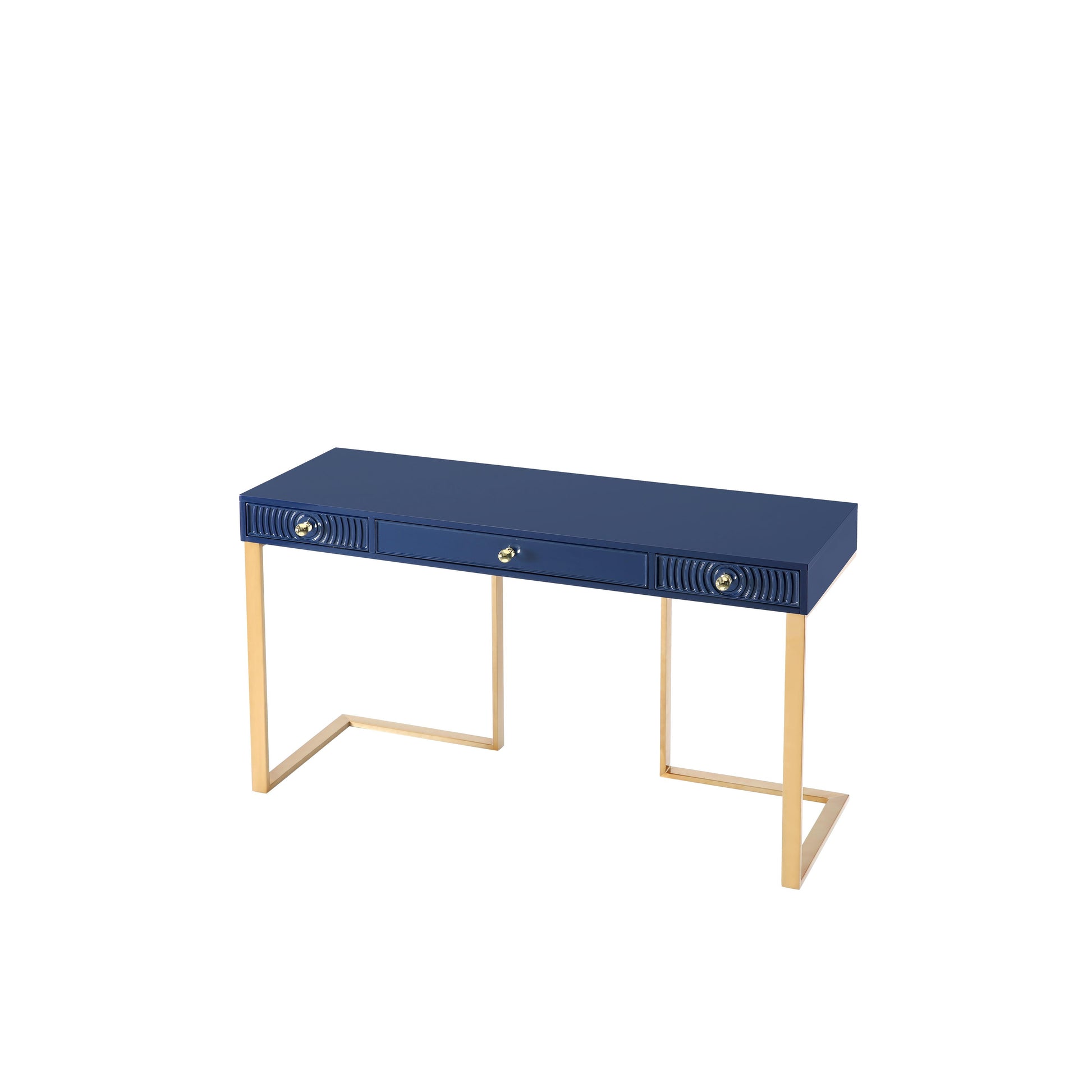 Janie Blue Lacquer Desk by TOV