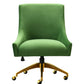 Beatrix Green Office Swivel Chair by TOV