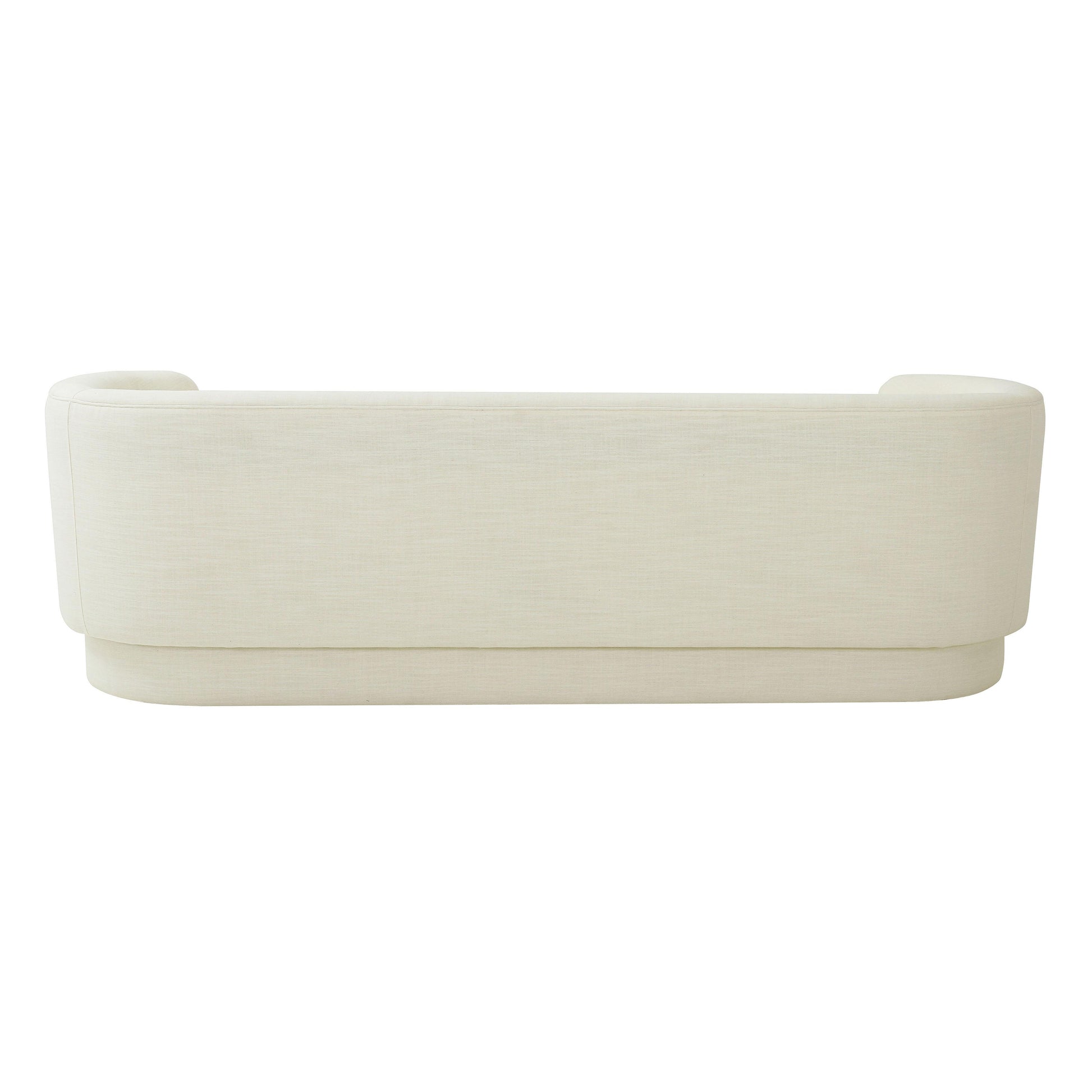 Macie Cream Linen Sofa by TOV