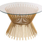 Grace Glass Coffee Table by TOV