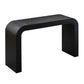 Hump Black Console Table by TOV