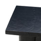 Kayla Black Concrete Side Table by TOV