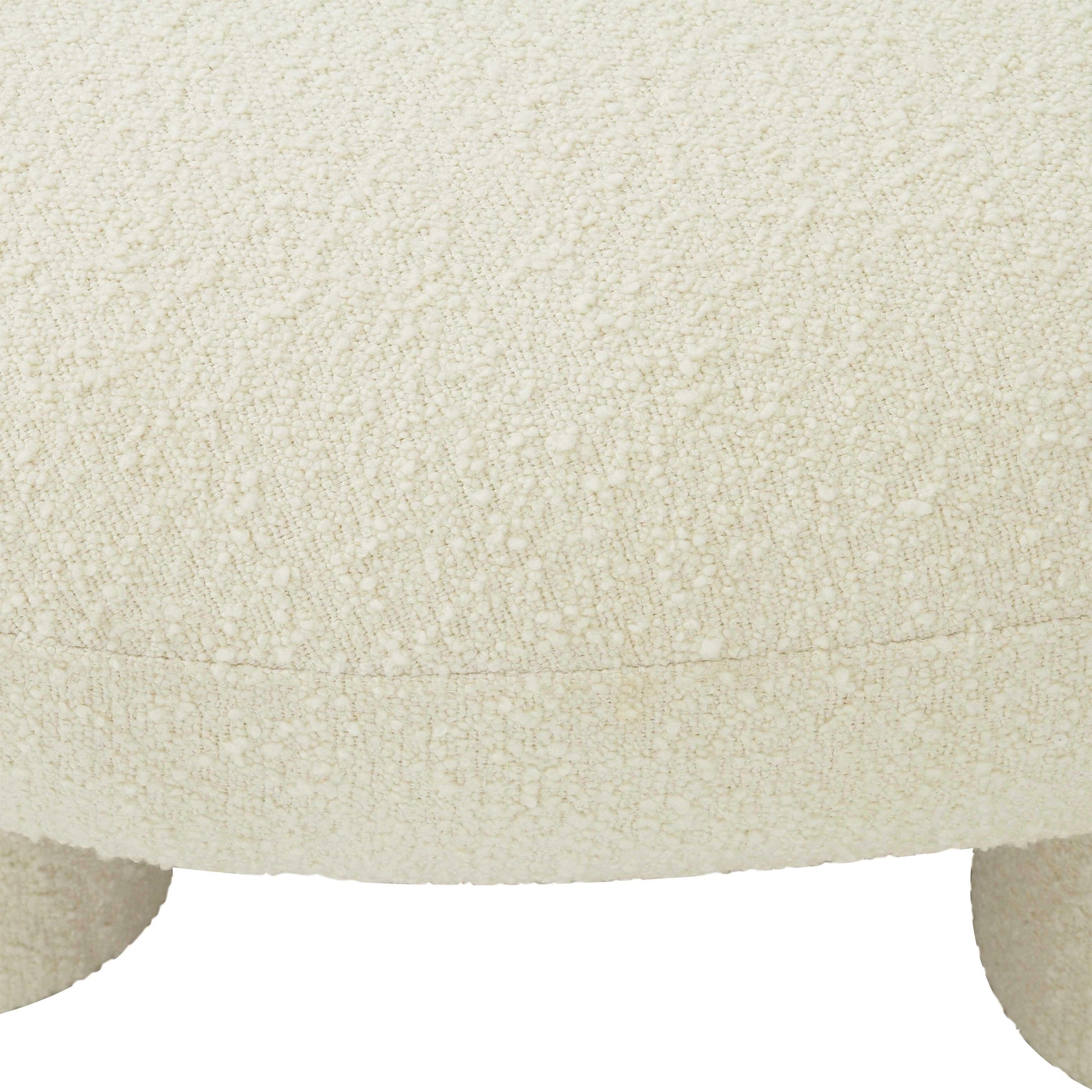Discus Boucle Ottoman by TOV