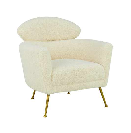 Welsh Faux Shearling Chair by TOV